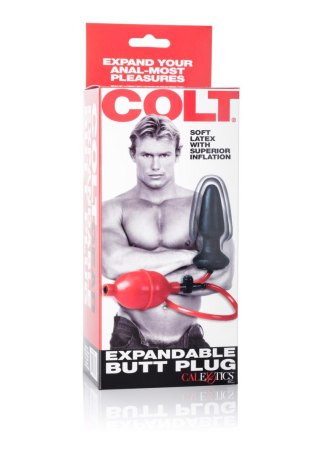 Korek analny pompowany - COLT Expandable Butt Plug Black