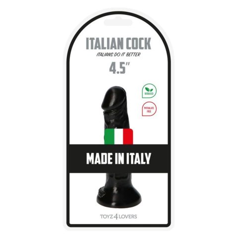 Czarne Dildo 4,5'' Real Feel – Italian Sensation - WYPRZEDAŻ Czarne Dildo 4,5'' Real Feel – Italian Sensation - WYPRZEDAŻ