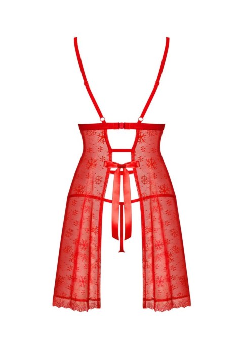 Obsessive - Babydoll Mikołajka - Claussica XL/2XL - WYPRZEDAŻ Obsessive - Babydoll Mikołajka - Claussica XL/2XL - WYPRZEDAŻ