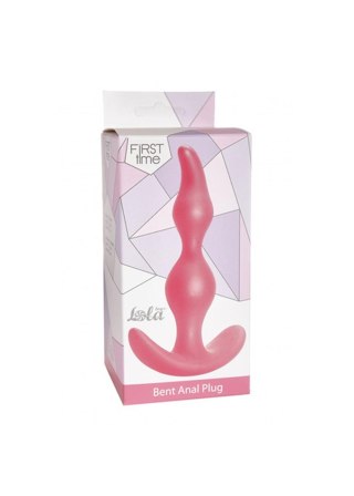 Anal Plug Bent Anal Plug Pink