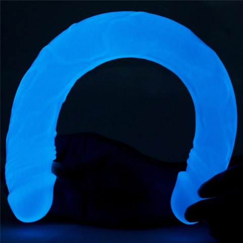Dildo świecące w ciemności - 14.5'' Lumino Play Double Dildo