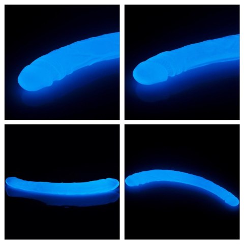 Dildo świecące w ciemności - 14.5'' Lumino Play Double Dildo