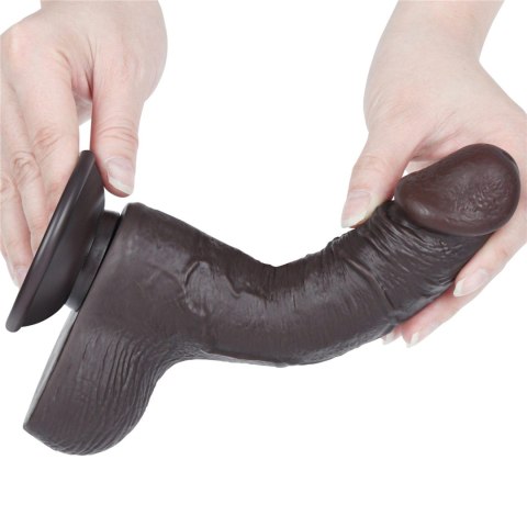 7.5'' Sliding Skin Dual Layer Dong Black 7.5'' Sliding Skin Dual Layer Dong Black