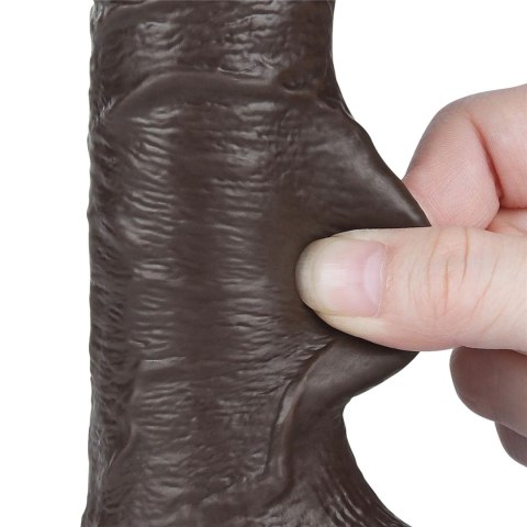 7.5'' Sliding Skin Dual Layer Dong Black 7.5'' Sliding Skin Dual Layer Dong Black