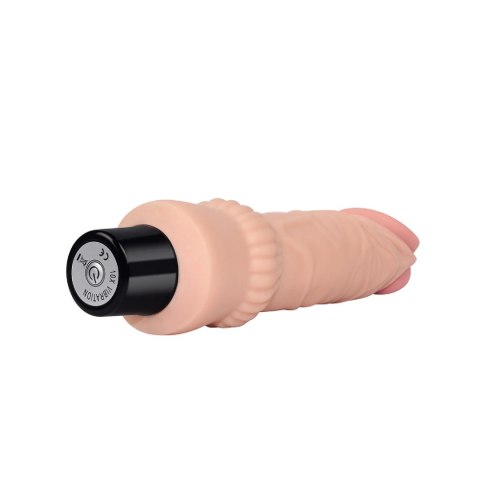 REAL SOFTEE Vibrating Dildo 7.8"