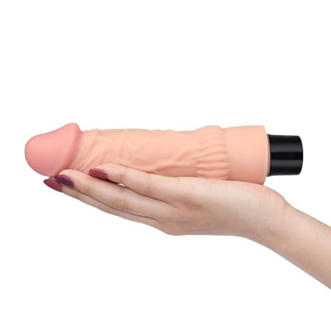 REAL SOFTEE Vibrating Dildo 7.8"
