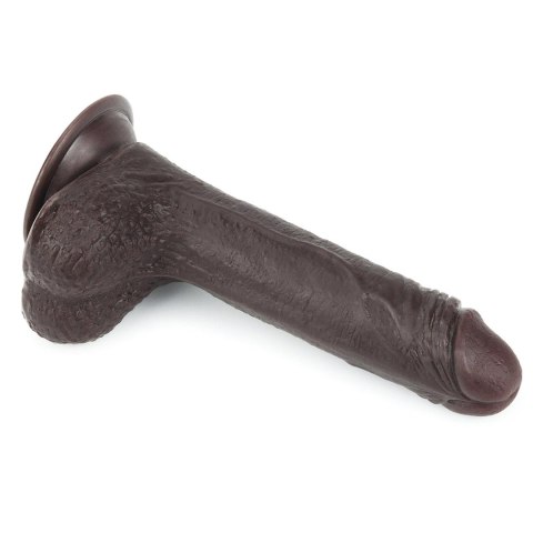 7'' Sliding Skin Dual Layer Dong - Black 7'' Sliding Skin Dual Layer Dong - Black