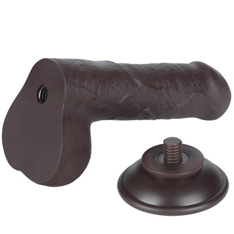 7'' Sliding Skin Dual Layer Dong Black 7'' Sliding Skin Dual Layer Dong Black