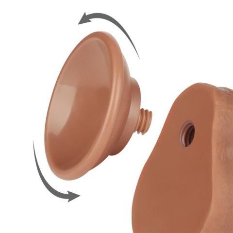7'' Sliding Skin Dual Layer Dong Brown 7'' Sliding Skin Dual Layer Dong Brown
