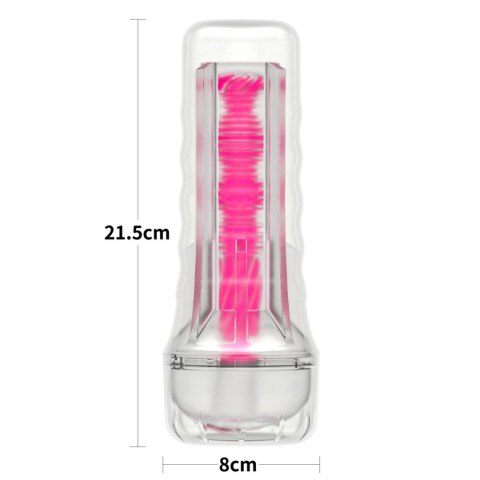 8.5'' Lumino Play Masturbator - Pink Glow 8.5'' Lumino Play Masturbator - Pink Glow
