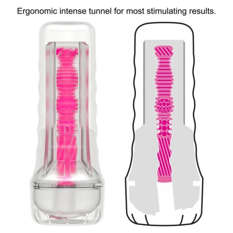 8.5'' Lumino Play Masturbator - Pink Glow 8.5'' Lumino Play Masturbator - Pink Glow