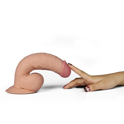 Dildo 8.5" The Ultra Soft Dude Vibrating