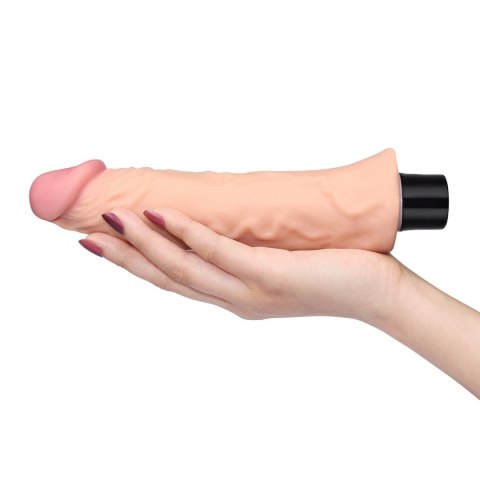 REAL SOFTEE Vibrating Dildo 8"