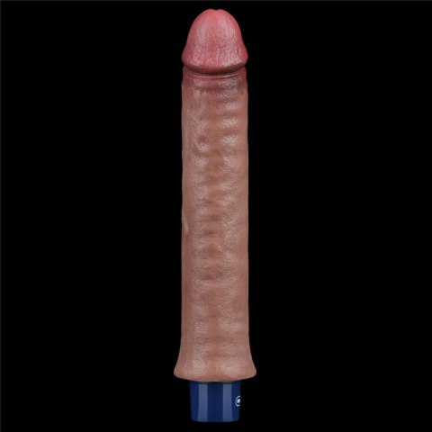 REAL SOFTEE Rechargeable Silicone Vibrating Dildo 9.5"