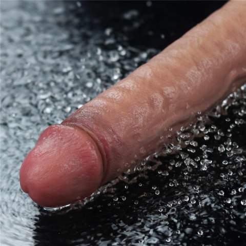 REAL SOFTEE Rechargeable Silicone Vibrating Dildo 9.5"