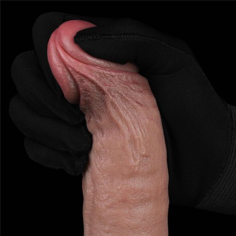 REAL SOFTEE Rechargeable Silicone Vibrating Dildo 9.5"