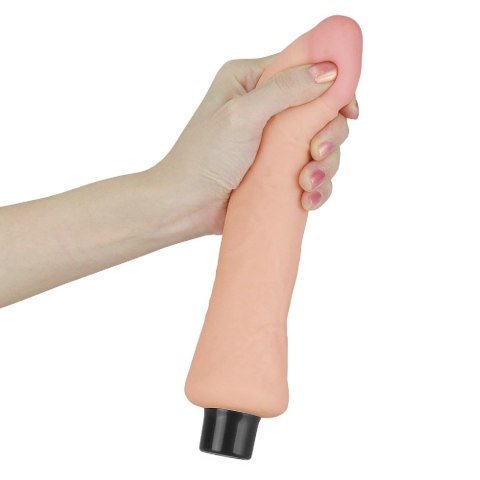 REAL SOFTEE Vibrating Dildo 9"