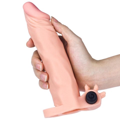 Add 2"" Pleasure X Tender Vibrating Penis Sleeve Flesh Add 2"" Pleasure X Tender Vibrating Penis Sleeve Flesh