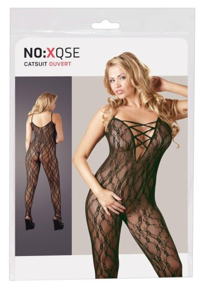 Bodystocking - Catsuit schwarz XXL-XXXL