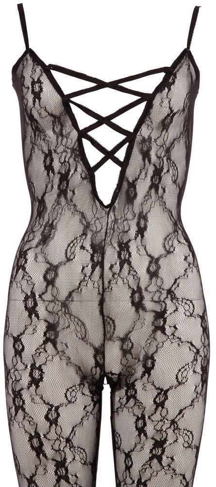 Bodystocking - Catsuit schwarz XXL-XXXL