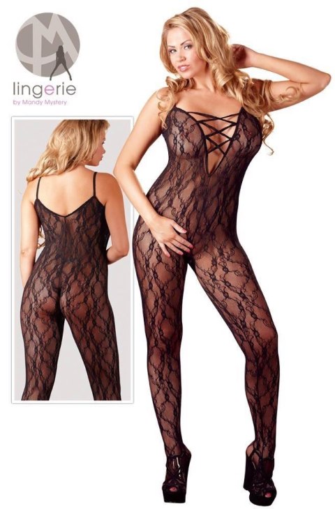 Bodystocking - Catsuit schwarz XXL-XXXL