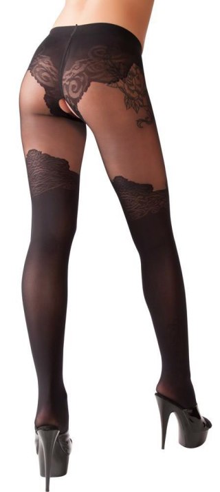 Cottelli - Rajstopy - Crotchless Tights 6