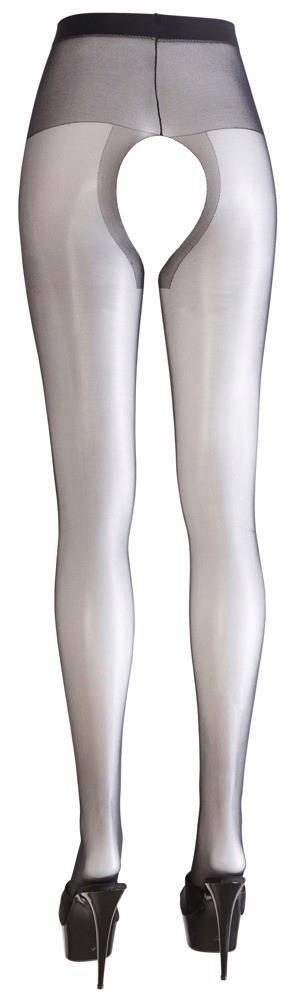 Cottelli - Rajstopy - Crotchless Tights black 3