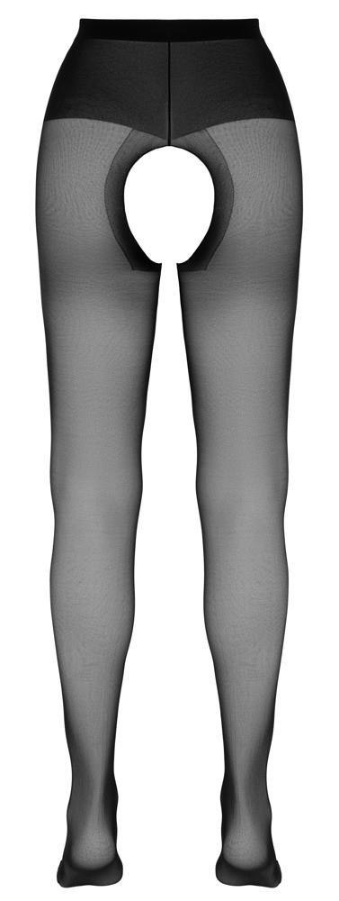 Cottelli - Rajstopy - Crotchless Tights black 3