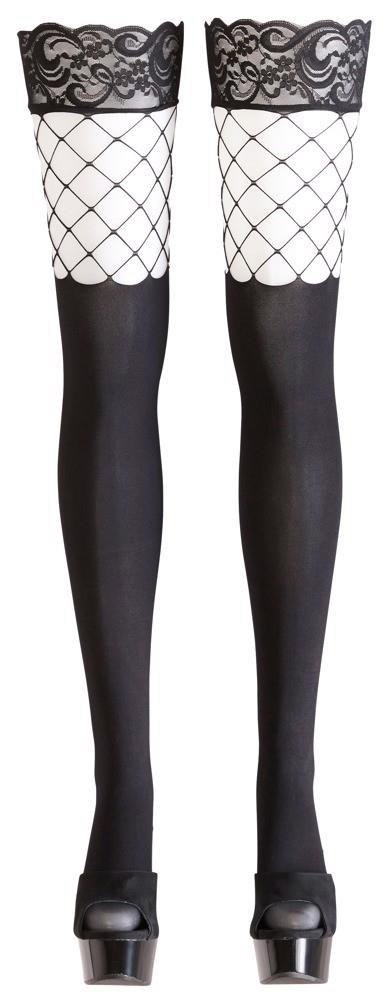 Cottelli - Pończochy - Hold-up Stockings M/L