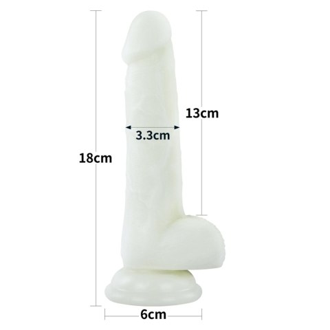 Dildo świecące w ciemności - 7" Lumino Play Dildo