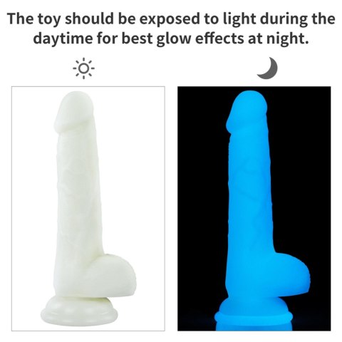Dildo świecące w ciemności - 7" Lumino Play Dildo