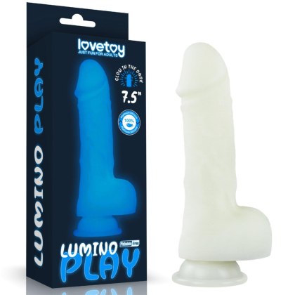 Dildo świecące w ciemności - 7,5" Lumino Play Dildo