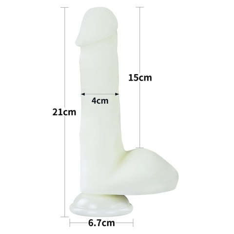 Dildo świecące w ciemności - 8" Lumino Play Dildo