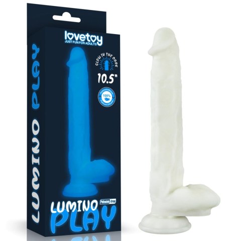 Dildo świecące w ciemności - 10,5" Lumino Play Dildo