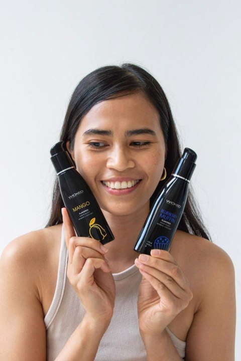 WICKED - Lubrykant smakowy na bazie wody - AQUA BLUEBERRY MUFFIN LUBE 120ML