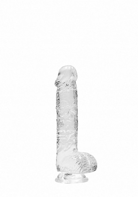 6"" / 15 cm Realistic Dildo With Balls - Transparent 6"" / 15 cm Realistic Dildo With Balls - Transparent