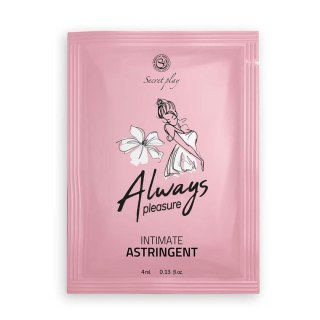 Secret Play - Maseczka Intymna - Always Pleasure - Intimate Astringent 4 ML