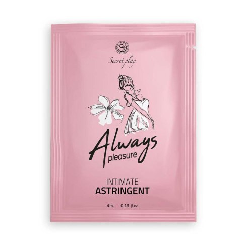 Secret Play - Maseczka Intymna - Always Pleasure - Intimate Astringent 4 ML Secret Play - Maseczka Intymna - Always Pleasure - Intimate Astringent 4 ML