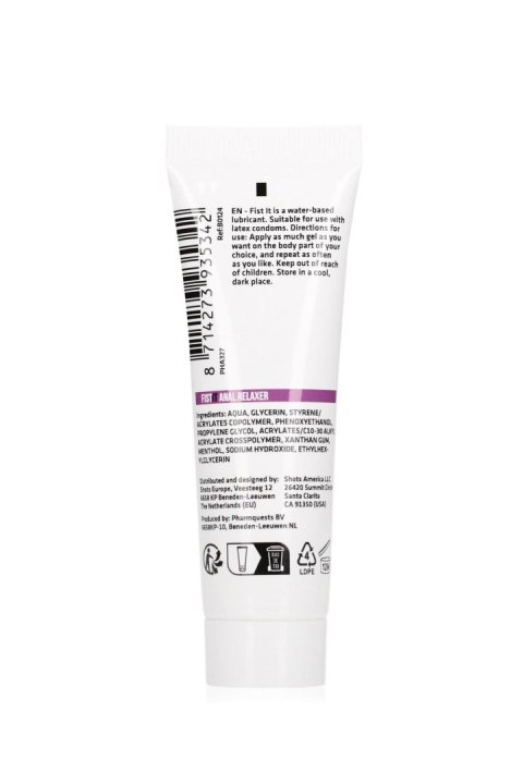 Pharmquests - Żel do fistingu - Fist It - Anal Relaxer - 25 ml Pharmquests - Żel do fistingu - Fist It - Anal Relaxer - 25 ml