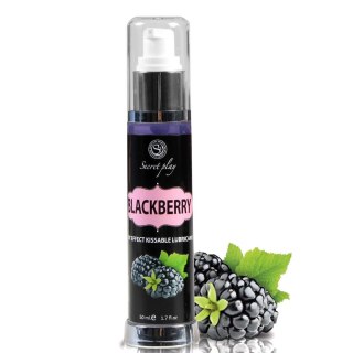 Secret Play - Rozgrzewający olejek do masażu - BLACKBERRY HOT EFFECT KISSABLE LUBRICANT 50 ML