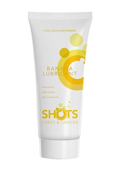 ShotsToys - Żel smakowy - Banana Lubricant - 100 ml