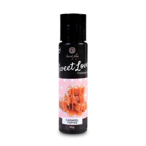 Secret Play - Żel smakowy - CARAMEL TOFFEE GEL - 60 ML Secret Play - Żel smakowy - CARAMEL TOFFEE GEL - 60 ML