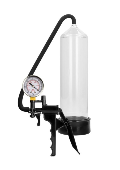 Elite Beginner Pump With PSI Gauge - Transparent Elite Beginner Pump With PSI Gauge - Transparent