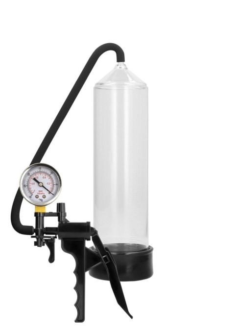 Elite Beginner Pump With PSI Gauge - Transparent Elite Beginner Pump With PSI Gauge - Transparent