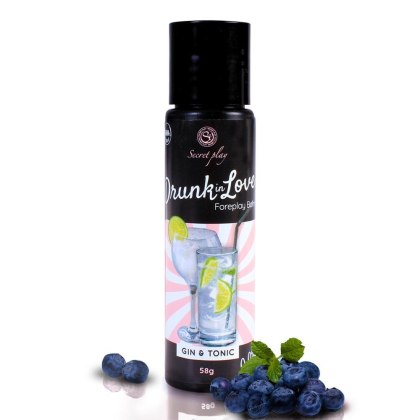 Secret Play - Żel smakowy - GIN & TONIC BALM 60 ML 0,0%