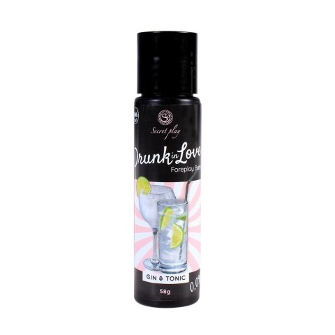 Secret Play - Żel smakowy - GIN & TONIC BALM 60 ML 0,0% Secret Play - Żel smakowy - GIN & TONIC BALM 60 ML 0,0%