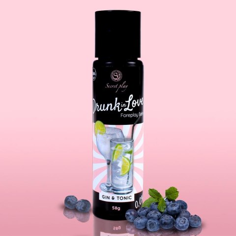 Secret Play - Żel smakowy - GIN & TONIC BALM 60 ML 0,0% Secret Play - Żel smakowy - GIN & TONIC BALM 60 ML 0,0%