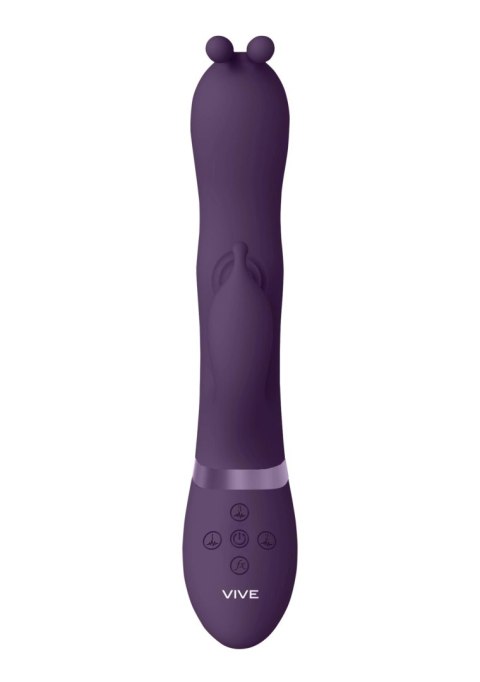 Gada - Vibrating Bunny Ear G-Spot Rabbit with Pulse Wave Shaft Gada - Vibrating Bunny Ear G-Spot Rabbit with Pulse Wave Shaft