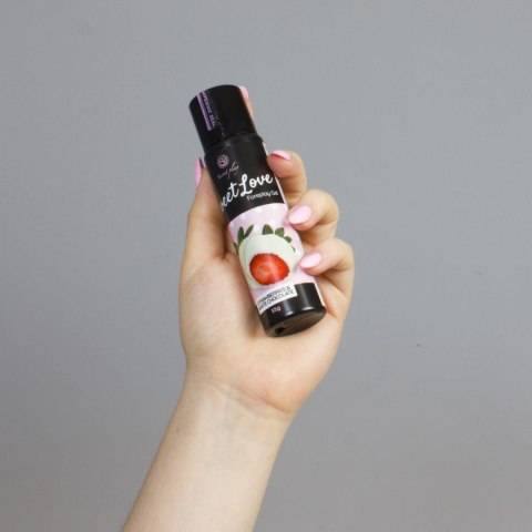 Secret Play - Żel smakowy - STRAWBERRY & WHITE CHOCOLATE GEL - 60 ML Secret Play - Żel smakowy - STRAWBERRY & WHITE CHOCOLATE GEL - 60 ML
