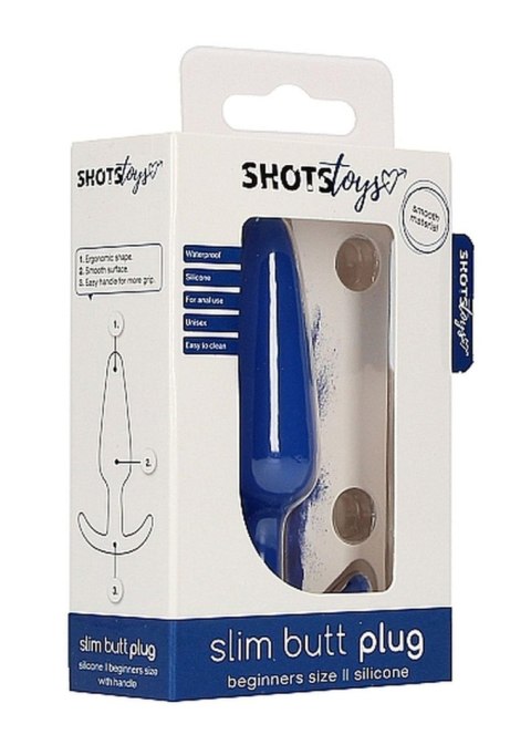 Slim Butt Plug - Blue Slim Butt Plug - Blue